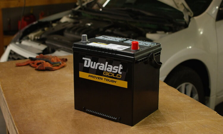 autozone battery installed