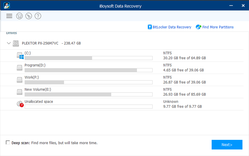 iBoysoft Data Recovery free Software to Recover deletedlost data